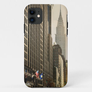 New York, E 42 St and Chrysler Building iPhone 11 Case
