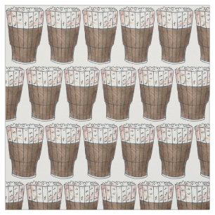 New York Egg Cream Soda Fountain Float Foodie Fabric