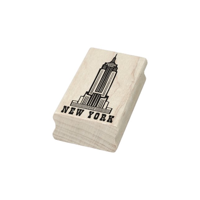 New York Empire State Building   Rubber Stamp (Stamp)