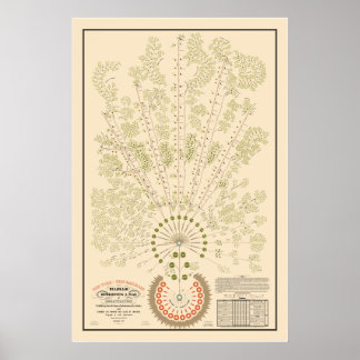 New York & Erie Railroad Org - Light - Colour Poster