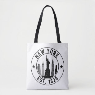 New York Est. 1624 New York City Lover Nyc Tote Bag