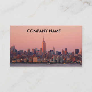New York Evening Business Cards