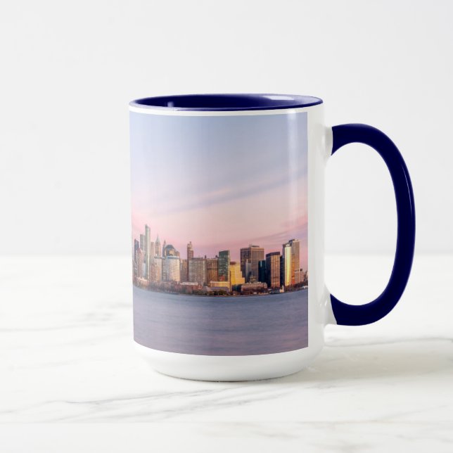 New York Evening Skyline Mug (Right)