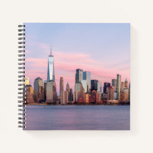 New York Evening Skyline Notebook