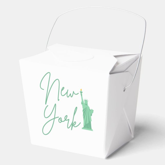 NEW YORK FAVOUR BOX (Front)