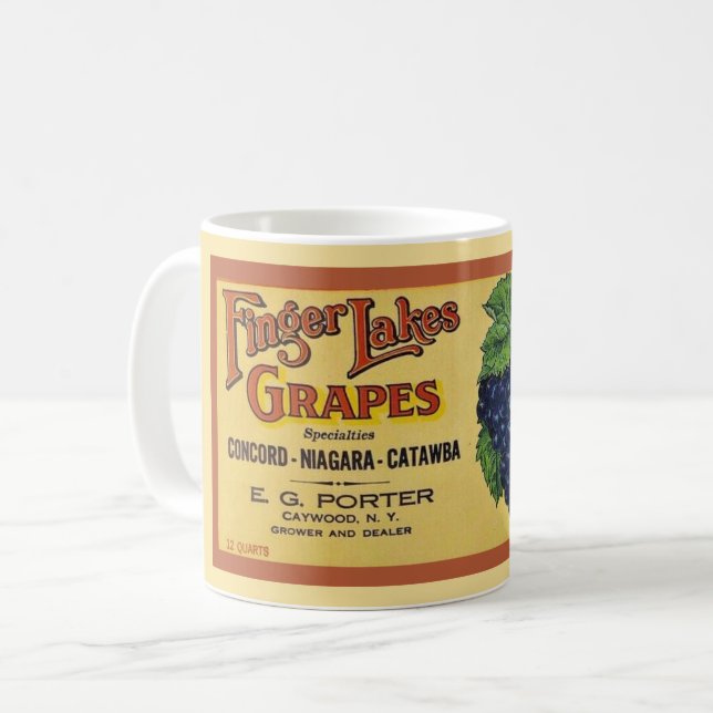 New York Finger Lakes Mug (Front Left)