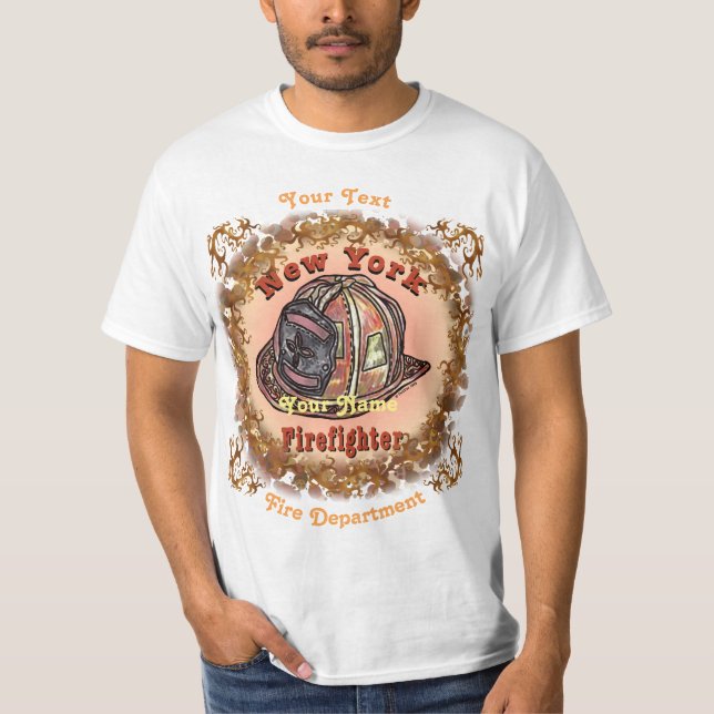 New York Firefighter value t-shirt (Front)