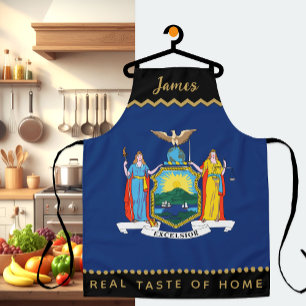 New York Flag Chefs Apron, New York Apron