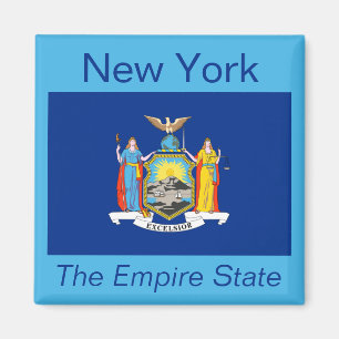 New York Flag Magnet