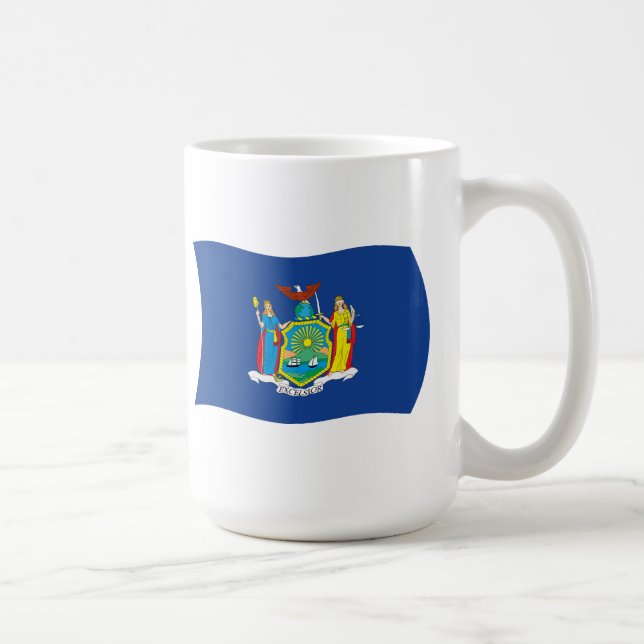 New York Flag Mug (Right)