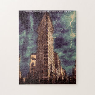 New York Flatiron Building. Jigsaw Puzzle