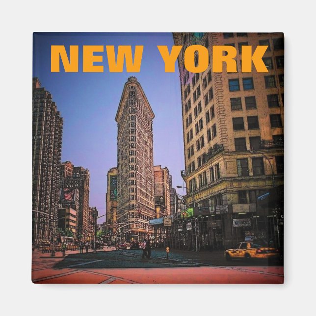 New York (Flatiron) Magnet (Front)