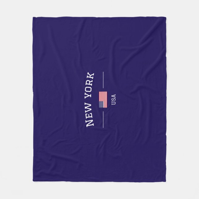 New York Fleece Blanket (Front)