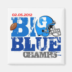 New York Football Champs 2012 Magnet