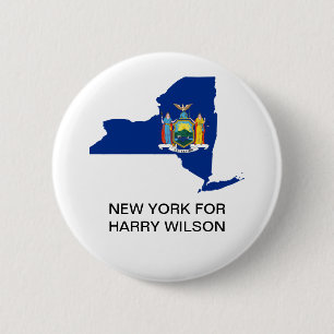NEW YORK FOR Harry Wilson GOVERNOR BUTTON