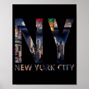 New York For Men Women Ny City Vintage Srt Urban N Poster