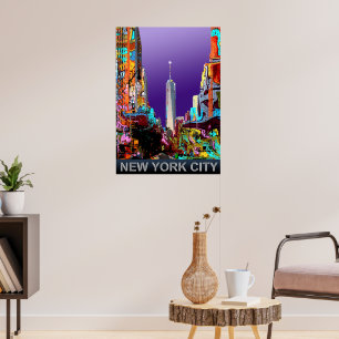 New York freedom tower Poster