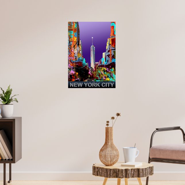 New York freedom tower Poster (Living Room 3)
