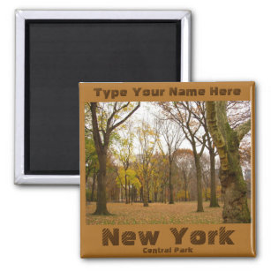 New York Fridge Magnet Personalised NYC Magnet