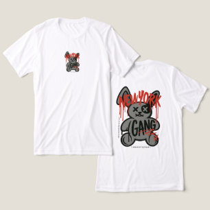 "New York Gang" Urban Style Graphic T-Shirt Tri-Blend Shirt