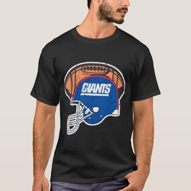 New York Giants Football 1 T-Shirt (Front)