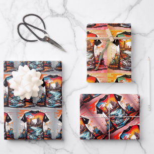 New York Gift Paper Sheet Sets