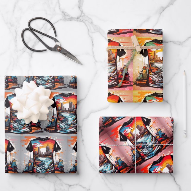 New York Gift Paper Sheet Sets (Front)