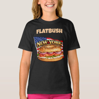 New York Girl's Dark T-Shirt
