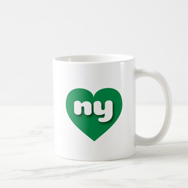 New York green heart - I love ny Coffee Mug (Right)