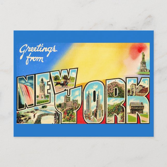 New York Greetings Postcard (Front)