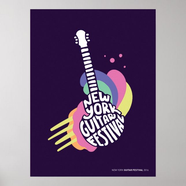 New York Guitar Festival 2016 Poster (Front)