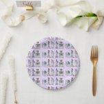 New York Hanukkah Chanukah Jewish Holidays NYC Paper Plate<br><div class="desc">Features an original marker illustration of a row of classic NYC landmarks "dressed up" for the holiday season.

This Chanukah illustration is also available on other products. Don't see what you're looking for? Need help with customisation? Contact Rebecca to have something designed just for you.</div>