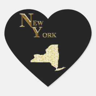 NEW YORK HEART STICKER