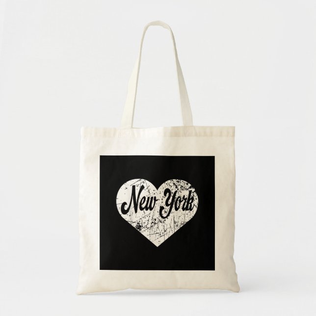 New York Heart Tote Bag (Front)