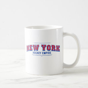 New York Hockey Empire White Mug