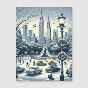 New York Holiday Elegance - Customizable Christmas