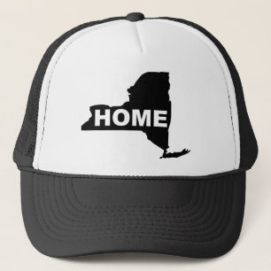 New York Home Hat Ball Cap Empire State