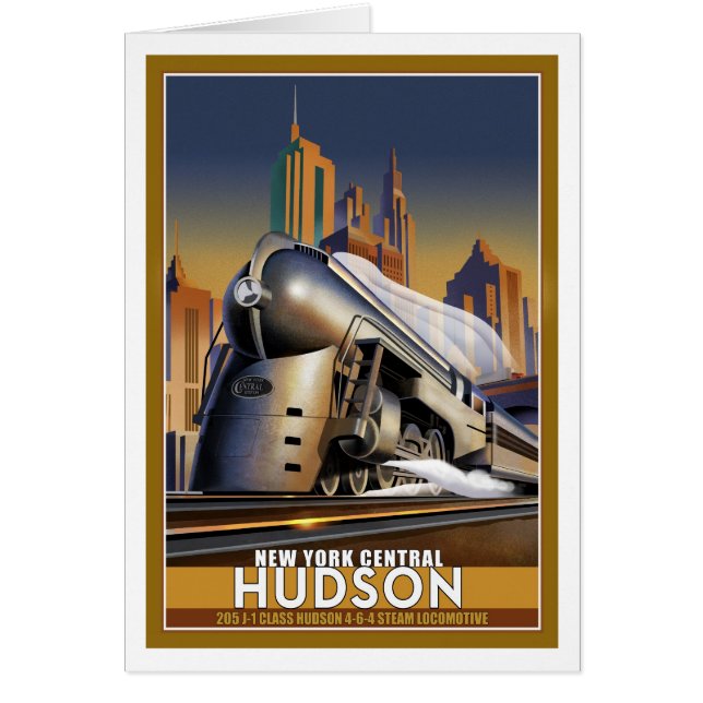 New York Hudson Streamline locomotive (Front)