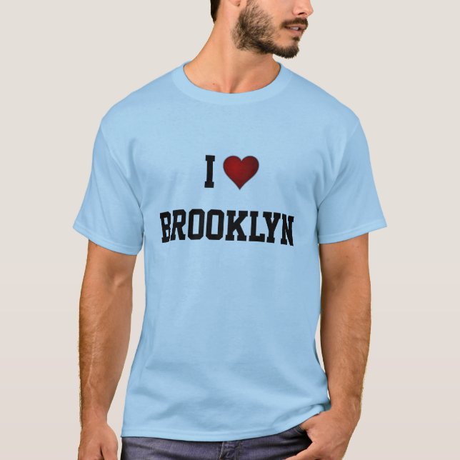 NEW YORK: I Love Brooklyn T-Shirt (Front)