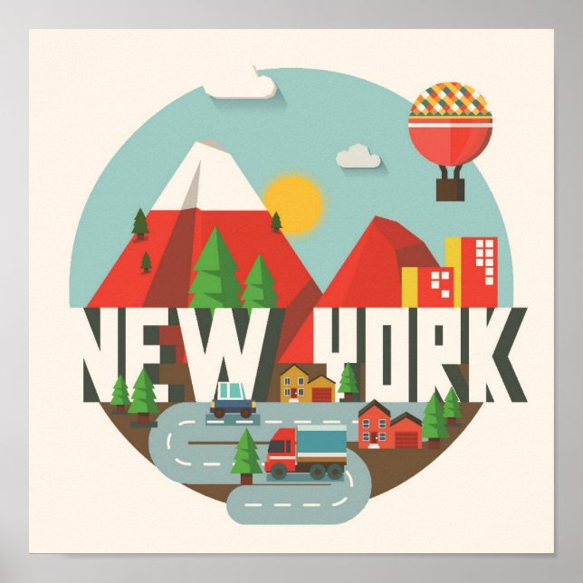 New York in Design Poster (Front)