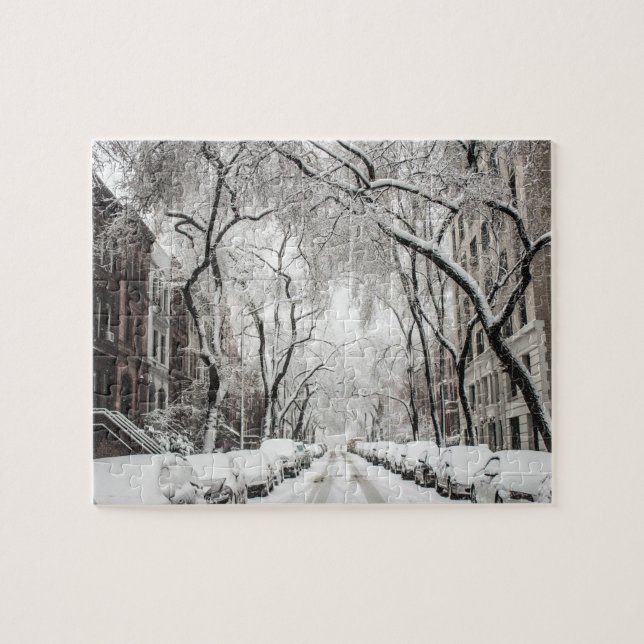 New York in Winter Jigsaw Puzzle (Horizontal)