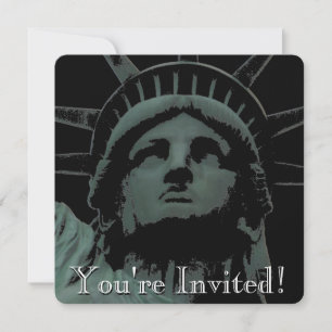 New York Invitations Personalised New York RSVP