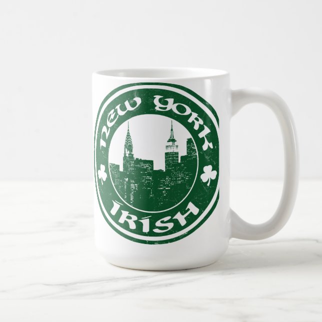 New York Irish American Coffee Mug (Right)