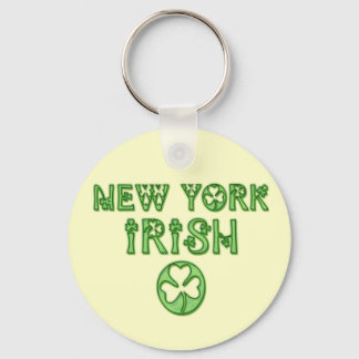 New York Irish Key Ring