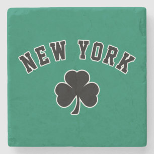New York Irish Stone Coaster