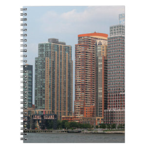 NEW YORK - JULY 5,  2015: Long Island City waterfr Notebook