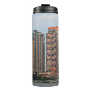 NEW YORK - JULY 5, 2015: Long Island City waterfr Thermal Tumbler