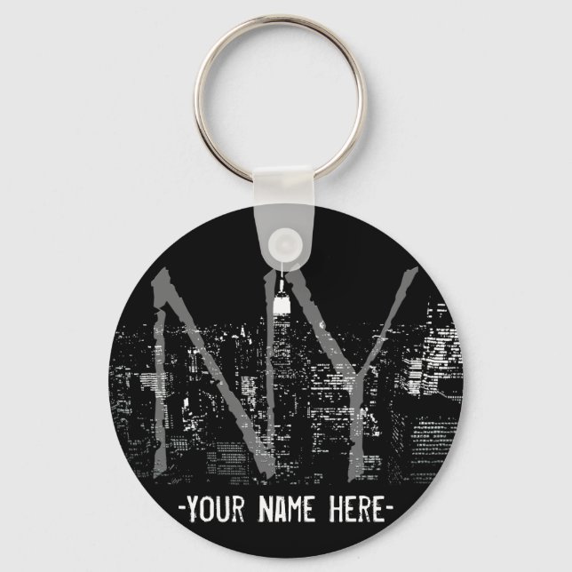 New York Key Chain Customised New York Souvenirs (Front)