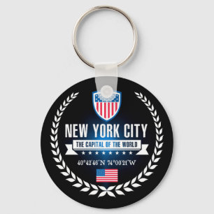 New York Key Ring