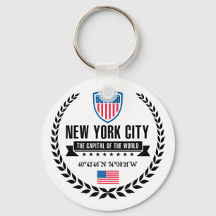 New York Key Ring